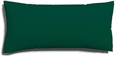 Schlafgut Easy Jersey Kissenbezug 40 x 40 cm – 100% Baumwolle, superweich & atmungsaktiv, Green Mid