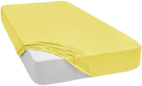 Mixibaby Spannbettlaken Jersey 100% Baumwolle – 180 x 200 cm, Hellgrau