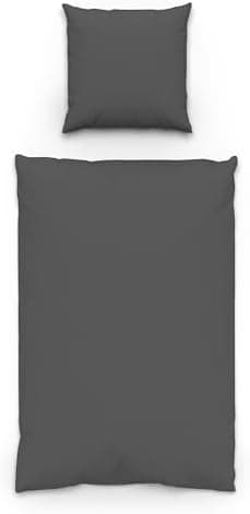 LARAWELL Bettwäsche-Set 135x200 Baumwolle