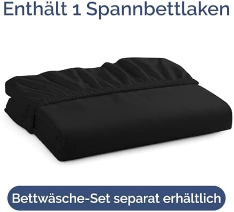 Spannbettlaken 180x200 cm – Extra tiefes Spannbetttuch bis 40 cm (16") – Weiche gebürstete Mikrofaser, knitterfrei & sch