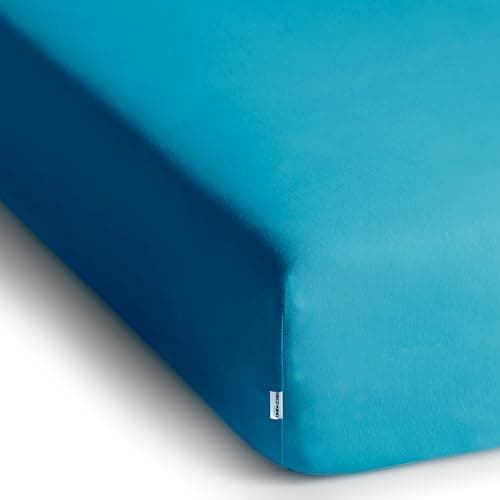 DecoKing Spannbettlaken 180 x 200 & 200 x 200 cm – 100% gekämmte Baumwolle (Jersey)