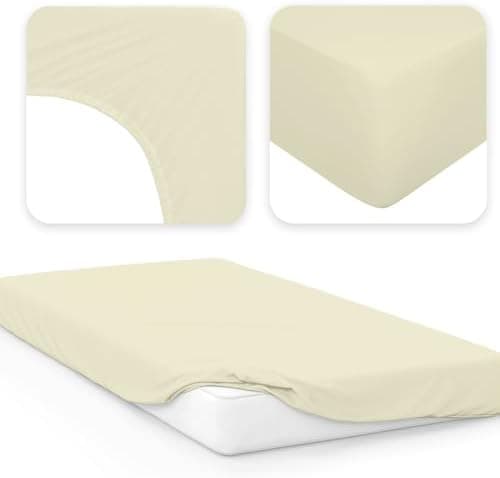 Jacobson Spannbettlaken 180×200 cm – GOTS‑zertifizierte Bio‑Baumwolle