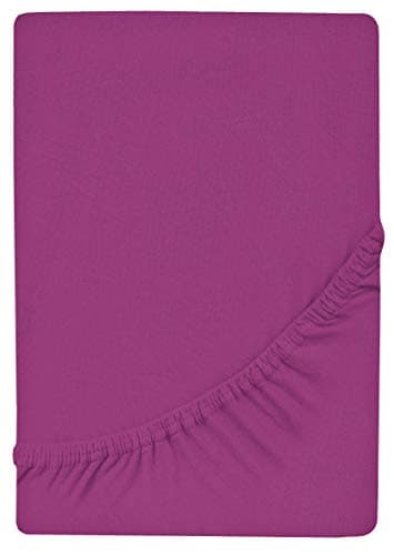 Jersey-Spannbettlaken / Spannbetttuch – 100% Baumwolle | 140 x 200 cm – 160 x 200 cm