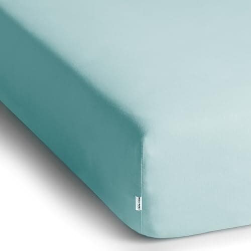 DecoKing Spannbettlaken 180 x 200 & 200 x 200 cm – 100% gekämmte Baumwolle (Jersey)
