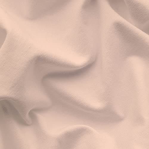 Schlafgut Pure Spannbettlaken 90x200 bis 100x220 cm – 95% Bio-Baumwolle & 5% Elasthan, Oeko-TEX zertifiziert – passend f