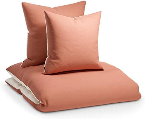 sleepwise Bettwäsche 135x200 Mikrofaser – ÖKO‑TEX zertifiziert, bügelfrei & knitterfrei, 2‑tlg. (inkl. 80x80 cm Kissenbe