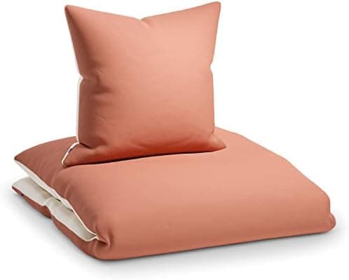 sleepwise Bettwäsche 135x200 Mikrofaser – ÖKO‑TEX zertifiziert, bügelfrei & knitterfrei, 2‑tlg. (inkl. 80x80 cm Kissenbe