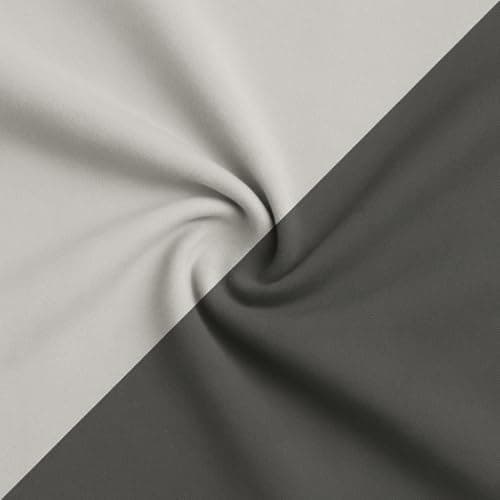 Bettwäsche 135×200 cm – Anthrazit, kuschelig weich & bügelfrei – ÖKO‑TEX MADE IN GREEN | 1x Bettbezug 135×200 + 1x Kisse