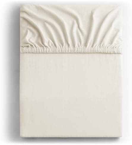 DecoKing Spannbettlaken 180 x 200 & 200 x 200 cm – 100% gekämmte Baumwolle (Jersey)