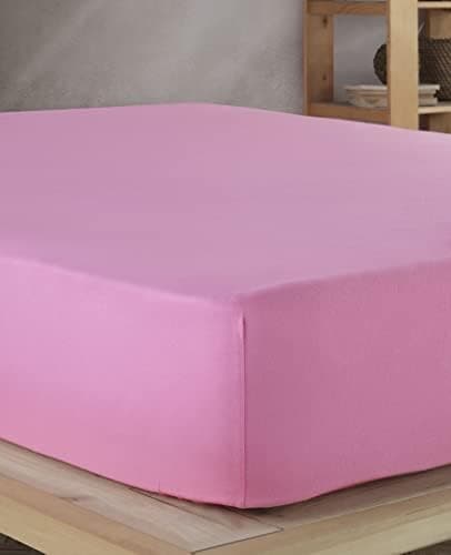 Vency Spannbettlaken 90x200 cm – 100% Baumwolle, für Matratzen bis 35 cm