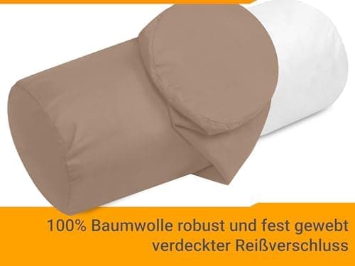 Doppelpack Baumwoll-Kissenbezüge 40 x 15 cm – Navyblau, schlichtes modernes Design