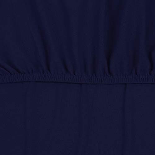 Jersey-Spannbettlaken 100% Baumwolle 180×200–200×200 cm