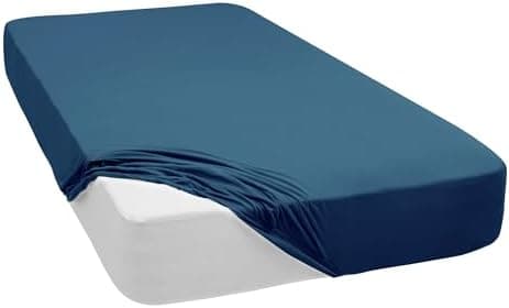 Mixibaby Spannbettlaken Jersey 100% Baumwolle – 180 x 200 cm, Hellgrau