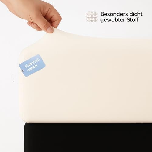 Spannbettlaken 120x200 cm – Jersey 100% Baumwolle – für Matratzen bis 25 cm Höhe