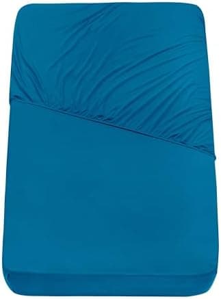 Mixibaby Spannbettlaken Jersey 100% Baumwolle – 180 x 200 cm, Hellgrau