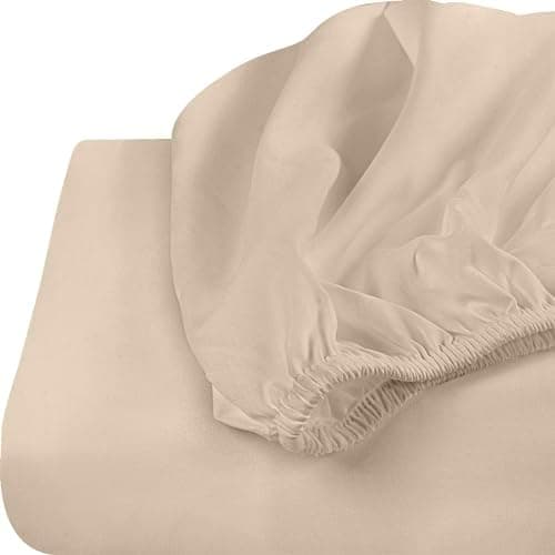 Utopia Bedding 2er-Set Spannbettlaken 140 x 200 cm – OEKO-TEX MADE IN GREEN zertifiziert – 35 cm Tiefe Tasche
