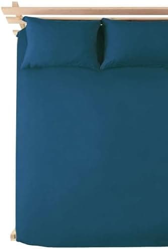 Jersey-Spannbettlaken 100% Baumwolle, 180 x 200 cm – Silber