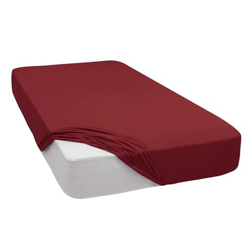 Mixibaby Spannbettlaken Jersey 100% Baumwolle – 180 x 200 cm, Hellgrau