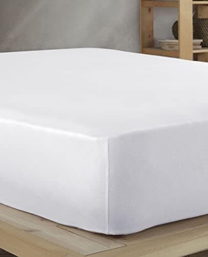 Vency Spannbettlaken 90x200 cm – 100% Baumwolle, für Matratzen bis 35 cm