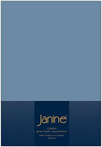 Janine Spannbettlaken Mako-Feinjersey Classic Jersey für Matratzen 180–200 x 200 cm