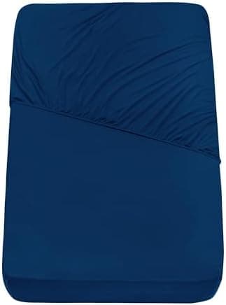 Mixibaby Spannbettlaken Jersey 100% Baumwolle – 180 x 200 cm, Hellgrau