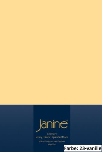 Janine Spannbettlaken Mako-Feinjersey Classic Jersey für Matratzen 180–200 x 200 cm