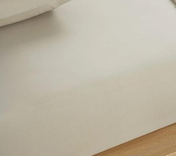 1) Spannbettlaken 100x200 cm Hellgrün — 100% Baumwolle-Jersey mit Lycra, für Matratzen bis 25 cm

2) Jersey-Spannbettlak