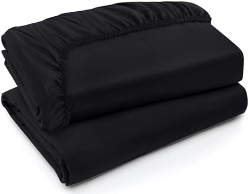 Utopia Bedding 2er-Set Spannbettlaken 140 x 200 cm – OEKO-TEX MADE IN GREEN zertifiziert – 35 cm Tiefe Tasche