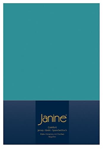 Janine Spannbettlaken Mako-Feinjersey Classic Jersey für Matratzen 180–200 x 200 cm