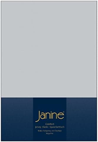 Janine Spannbettlaken Mako-Feinjersey Classic Jersey für Matratzen 180–200 x 200 cm
