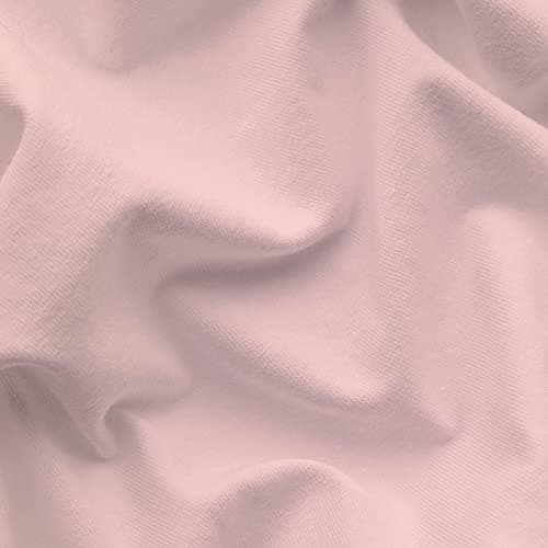 Schlafgut Pure Spannbettlaken 90x200 bis 100x220 cm – 95% Bio-Baumwolle & 5% Elasthan, Oeko-TEX zertifiziert – passend f