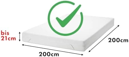 Jacobson Spannbettlaken 180×200 cm – GOTS‑zertifizierte Bio‑Baumwolle