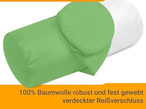 Doppelpack Baumwoll-Kissenbezüge 40 x 15 cm – Navyblau, schlichtes modernes Design