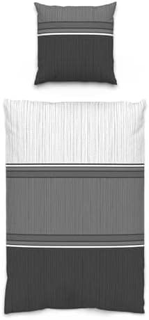 LARAWELL Bettwäsche-Set 135x200 Baumwolle