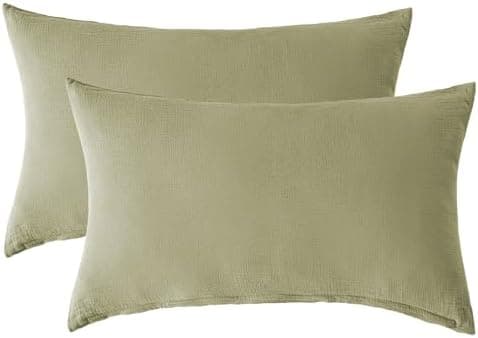 SOULFUL Doppelte Musselin-Kissenbezug 40x80 cm – Baumwolle, OEKO-TEX STANDARD 100