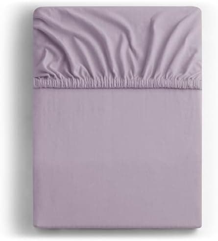 DecoKing Spannbettlaken 180 x 200 & 200 x 200 cm – 100% gekämmte Baumwolle (Jersey)