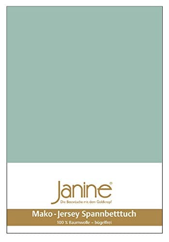 Janine Spannbettlaken Mako-Feinjersey Classic Jersey für Matratzen 180–200 x 200 cm