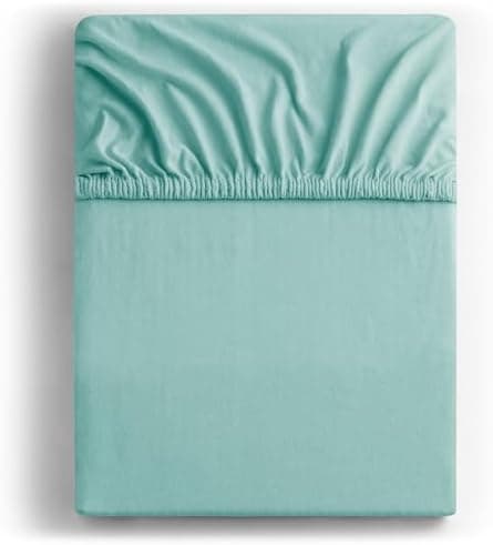 DecoKing Spannbettlaken 180 x 200 & 200 x 200 cm – 100% gekämmte Baumwolle (Jersey)