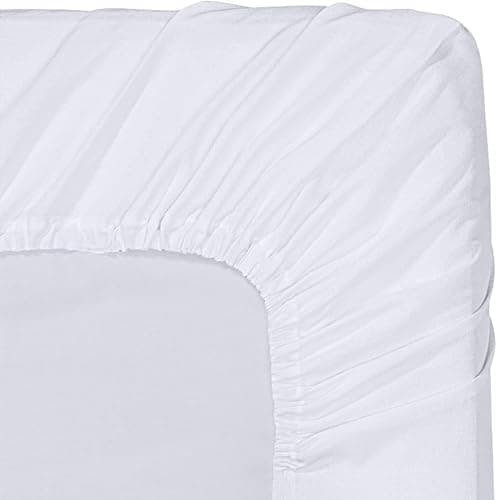 Utopia Bedding 2er-Set Spannbettlaken 140 x 200 cm – OEKO-TEX MADE IN GREEN zertifiziert – 35 cm Tiefe Tasche