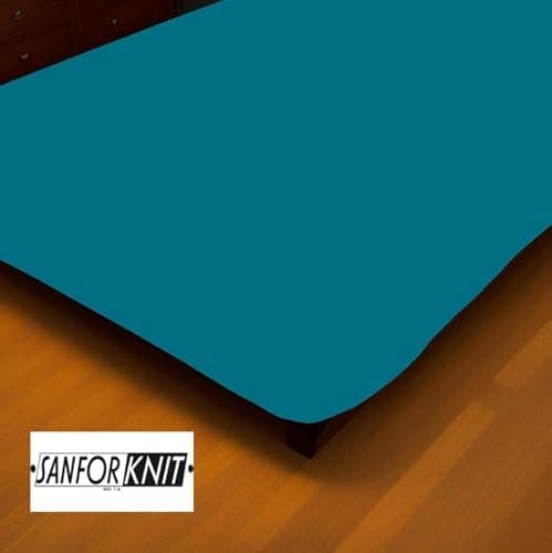 EXKLUSIV HEIMTEXTIL Jersey-Spannbettlaken 90–100 x 200 cm, bis 25 cm Matratzenhöhe – 100% Baumwolle, Öko‑Tex zertifizier