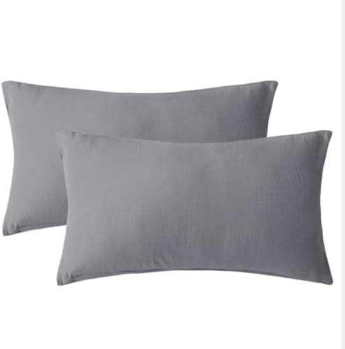 SOULFUL Doppelte Musselin-Kissenbezug 40x80 cm – Baumwolle, OEKO-TEX STANDARD 100