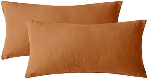 SOULFUL Doppelte Musselin-Kissenbezug 40x80 cm – Baumwolle, OEKO-TEX STANDARD 100