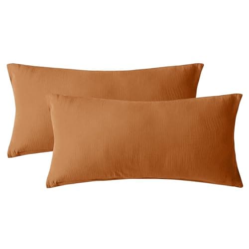SOULFUL Doppelte Musselin-Kissenbezug 40x80 cm – Baumwolle, OEKO-TEX STANDARD 100