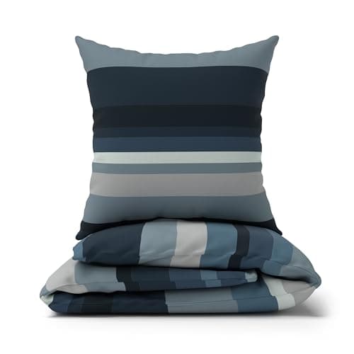 LARAWELL Bettwäsche-Set 135x200 Baumwolle