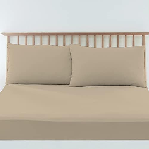 Pizuna Kissenbezüge 2er-Pack 40 x 80 cm Dunkelblau – 100% Langstapel-Baumwolle, 400 Fadenzahl
