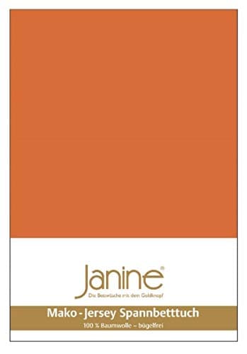 Janine Spannbettlaken Mako-Feinjersey Classic Jersey für Matratzen 180–200 x 200 cm
