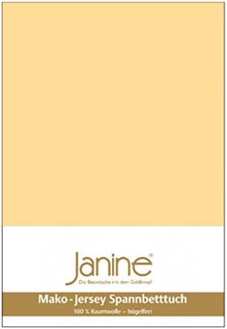 Janine Spannbettlaken Mako-Feinjersey Classic Jersey für Matratzen 180–200 x 200 cm