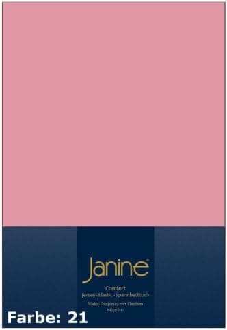 Janine Spannbettlaken Mako-Feinjersey Classic Jersey für Matratzen 180–200 x 200 cm