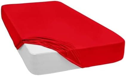 Mixibaby Spannbettlaken (Jersey) – 100% Baumwolle, 140 x 200 cm, Schwarz