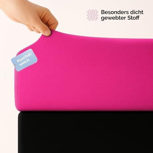 Spannbettlaken 120x200 cm – Jersey 100% Baumwolle – für Matratzen bis 25 cm Höhe